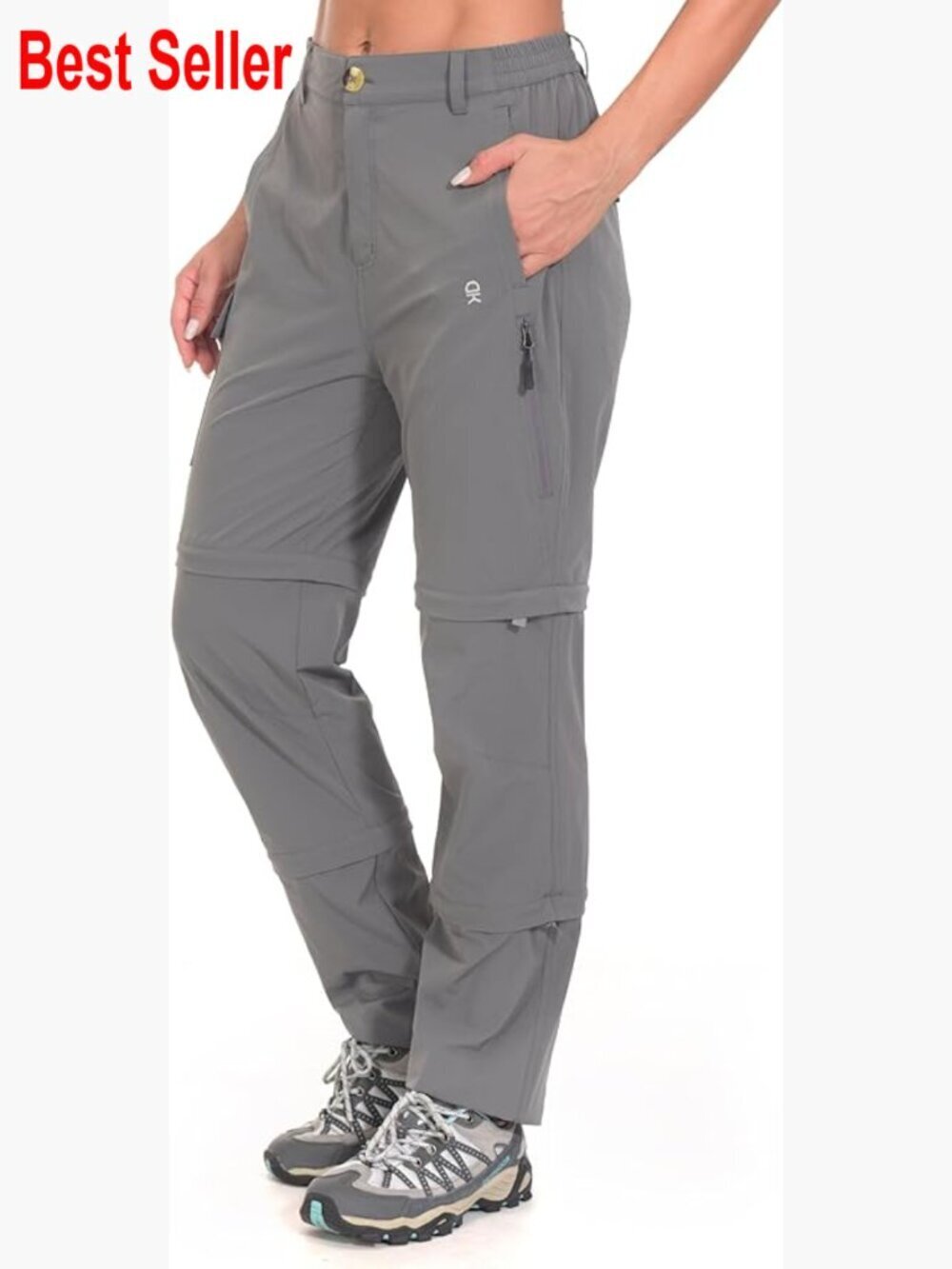 Women's Stretch Convertible Hiking Pants, Zip-Off Quick Dry
